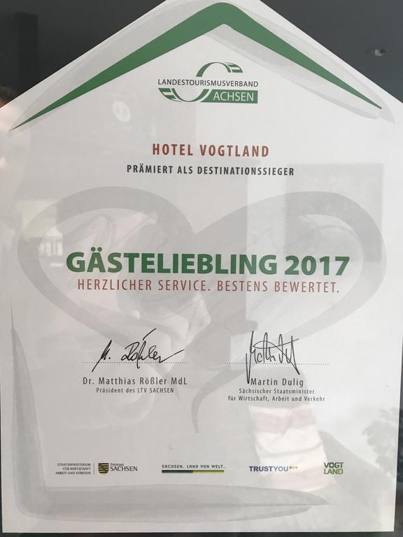 Hotel Vogtland Бад-Ельстер Екстер'єр фото